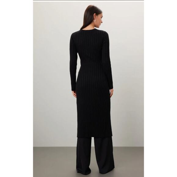 Ronny Kobo x RTR Crisscross Black Knit  Sweater - Picture 3 of 8